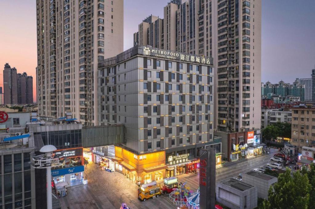 Metropolo Hotel Hefei Baohe Wandabao Park Metro Station Eksteriør billede
