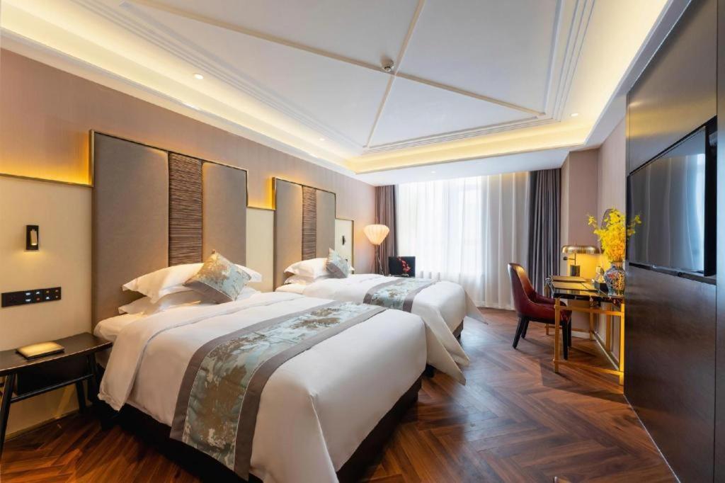 Metropolo Hotel Hefei Baohe Wandabao Park Metro Station Eksteriør billede